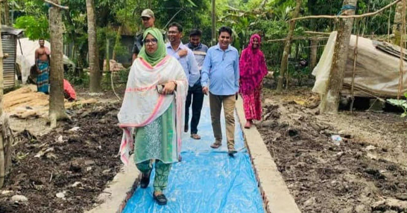 বড়াইগ্রাম উপজেলা নির্বাহী অফিসার লায়লা জান্নাতুল ফেরদৌস। ছবি : প্রতিনিধি