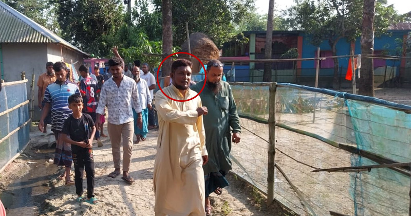 অভিযুক্ত শিক্ষক মাওলানা এমরান হোসেন। ছবি : প্রতিনিধি