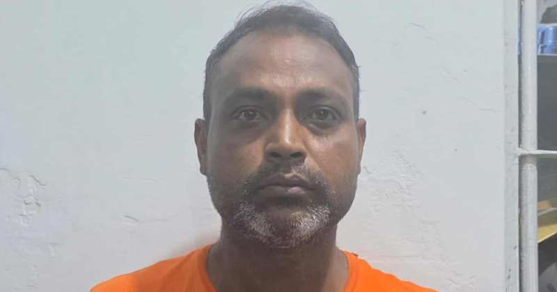 গ্রেফতারকৃত আসামি মিঠু বিশ্বাস। ছবি : প্রতিনিধি