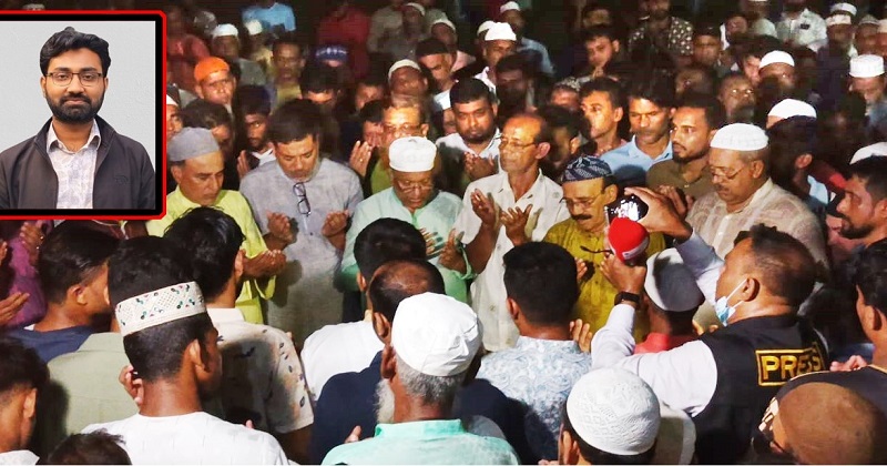 চোখের জলে ছাত্রদল নেতা জুবায়েদকে বিদায়