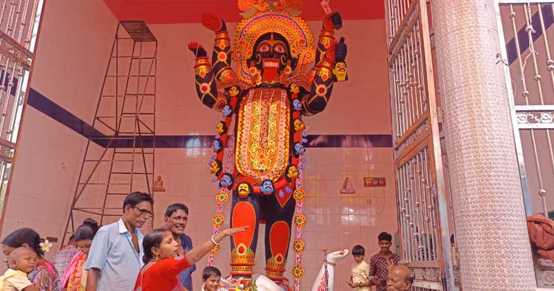 উত্তরবঙ্গের ঐতিহ্যবাহী কালীপূজা ও মেলা শুরু