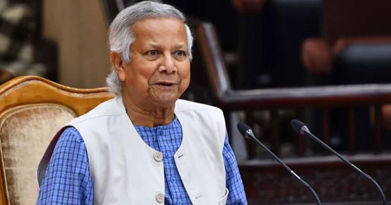 প্রধান উপদেষ্টা অধ্যাপক মুহাম্মদ ইউনূস