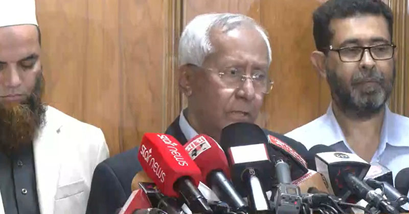 বক্তব্য দিচ্ছেন আখতার আহমেদ | ছবি সংগৃহীত