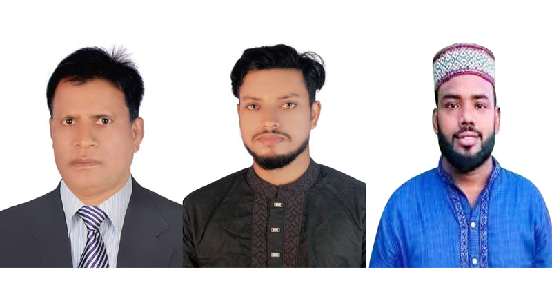 ছবি : বিএনপি নেতা আবুল কালামও তার সহযোগী।