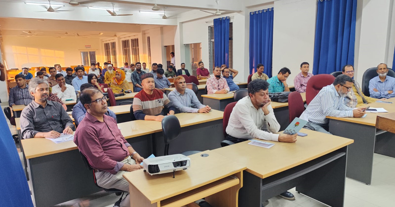 হাবিপ্রবি ইউট্যাবের আয়োজনে বিপ্লব ও সংহতি দিবস পালন