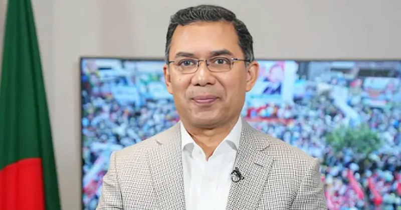 বিএনপির ভারপ্রাপ্ত চেয়ারম্যান তারেক রহমান