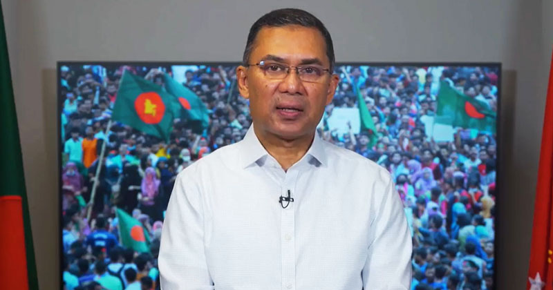 বিএনপির ভারপ্রাপ্ত চেয়ারম্যান তারেক রহমান