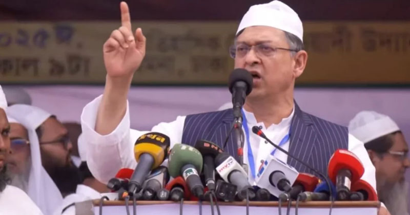 যারা রাসুলের পক্ষে নয়, তারা মুসলমান হতে পারে না : সালাহউদ্দিন 