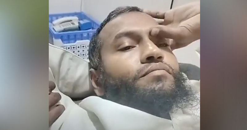 আহত ব্যবসায়ী হাফেজ রমজান আলী