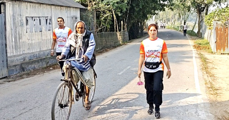 তরুণদের মাদক থেকে দূরে রাখতে ধনবাড়ীতে ম্যারাথন দৌড় অনুষ্ঠিত