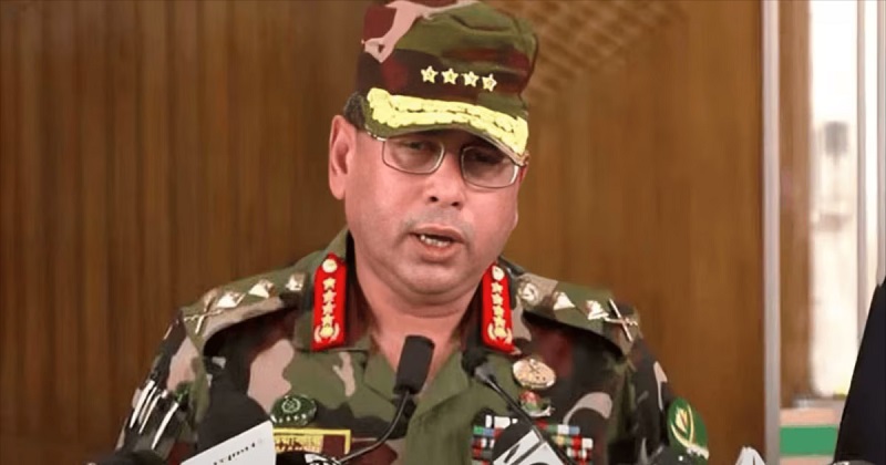 নির্বাচনে ইসিকে সর্বাত্মক সহযোগিতা করবে সেনাবাহিনী : সেনাপ্রধান