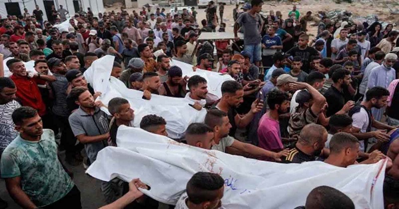 গাজায় ইসরায়েলি হামলায় ১ লাখের বেশি ফিলিস্তিনি নিহত