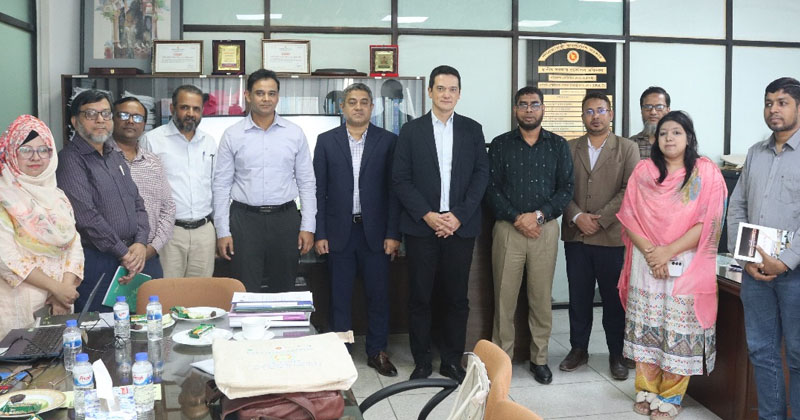 এলজিইডি’র ক্রিলিক কার্যক্রম পরিদর্শনে এএফডি’র প্রতিনিধিদল