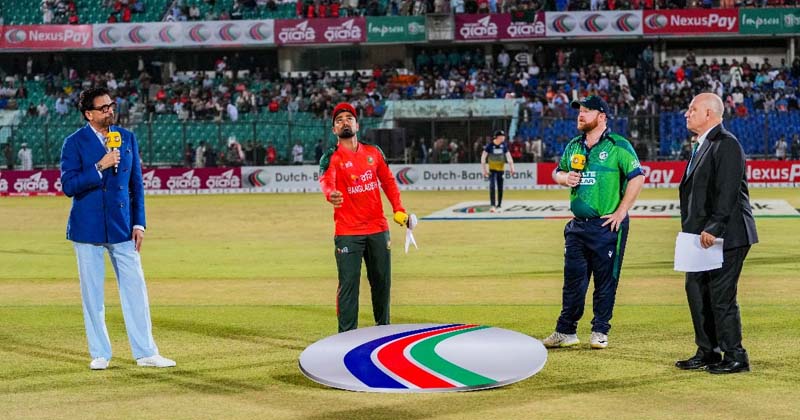 টস জিতে ফিল্ডিংয়ে বাংলাদেশ