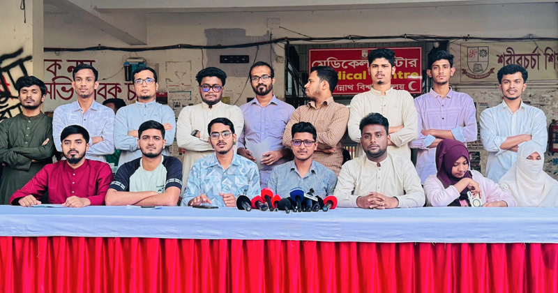 জকসু নির্বাচনে কমিশনের পক্ষপাতের অভিযোগ শিবির–সমর্থিত প্যানেলের