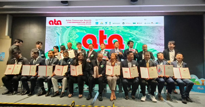 এশিয়ান টাউনস্কেপ অ্যাওয়ার্ডসে সম্মাননা পেল রাজউক