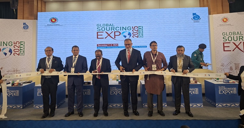 ‘গ্লোবাল সোর্সিং এক্সপো ২০২৫ ঢাকা’ এর উদ্বোধন 