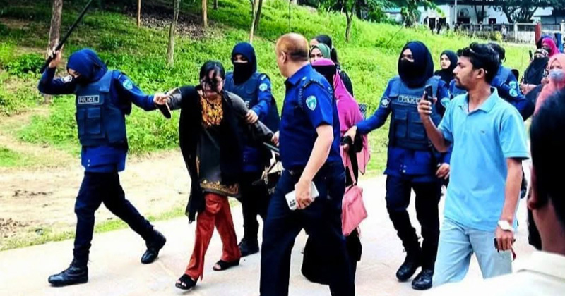 চাকরিচ্যুত শিক্ষকদের আন্দোলনে আটক হওয়া শিক্ষক ও ছাত্র প্রতিনিধিরা