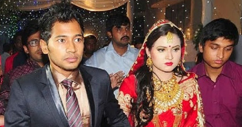 মুশফিকুর রহিম ও জান্নাতুল কিফায়াত মন্ডির বিয়ে